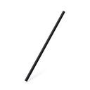 Papiertrinkhalm schwarz`JUMBO` Ø8mm 25cm [100 Stk]