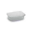 Feinkostbecher / Rechteckbecher klar 108x81mm [100 Stk]