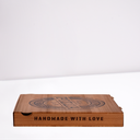 Pizzakarton kraft Delicious H 33x33x4cm [100 Stk]