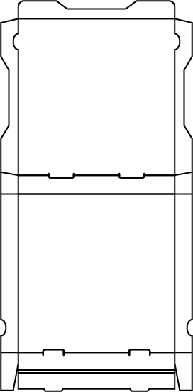 Pizzakarton Model H "Francese/Venezia"