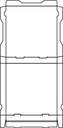 Pizzakarton Model H "Francese/Venezia"