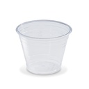 Smoothie Becher, Trinkbecher, Becher glasklar (rPET) Ø95mm [50 Stück]