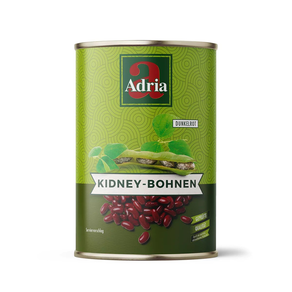 ADRIA Kidney Bohnen tiefrot [2650ml/Dose]