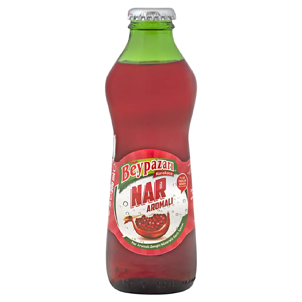 Beypazari Mineralwasser Granatapfel [0.2Lx6 Glass Flasche]