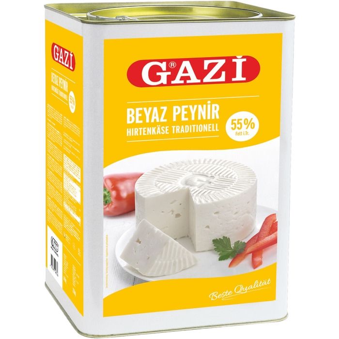 Gazi Käse in Salzlake 55% Fett [14 kg/Kanister]
