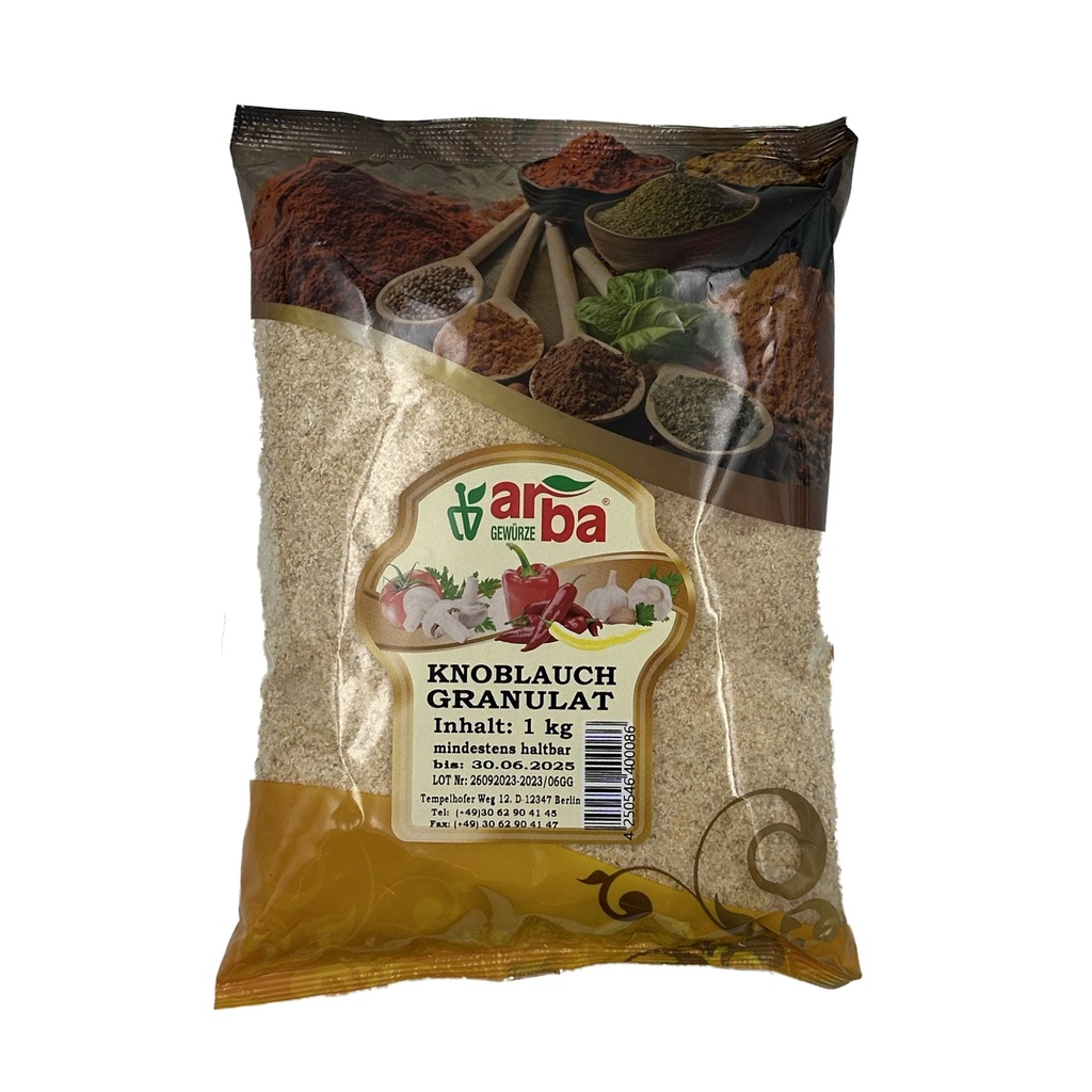 Arba Knoblauch Granulat [1 kg/Pack]