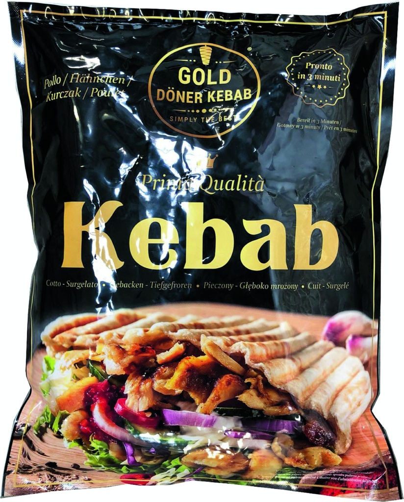 Gold Döner geschnitten [1kg/Pack]
