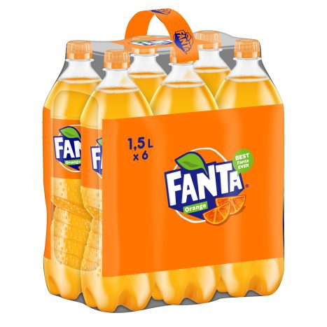 Fanta Orange 1,50 L  Flasche [6 stück]