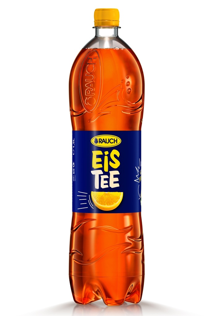 Rauch Eistee Zitrone 1,50 L Flasche [6 Stück]