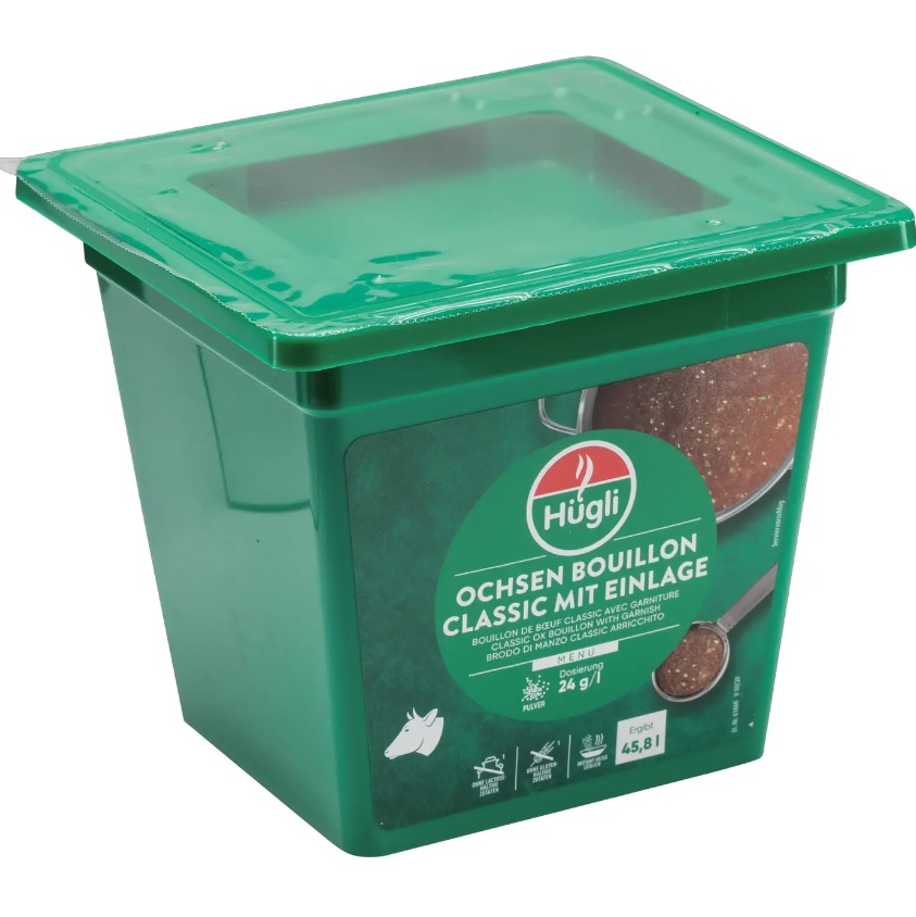 Hügli Ochsenbouillon mit Einlage [1 Kg]