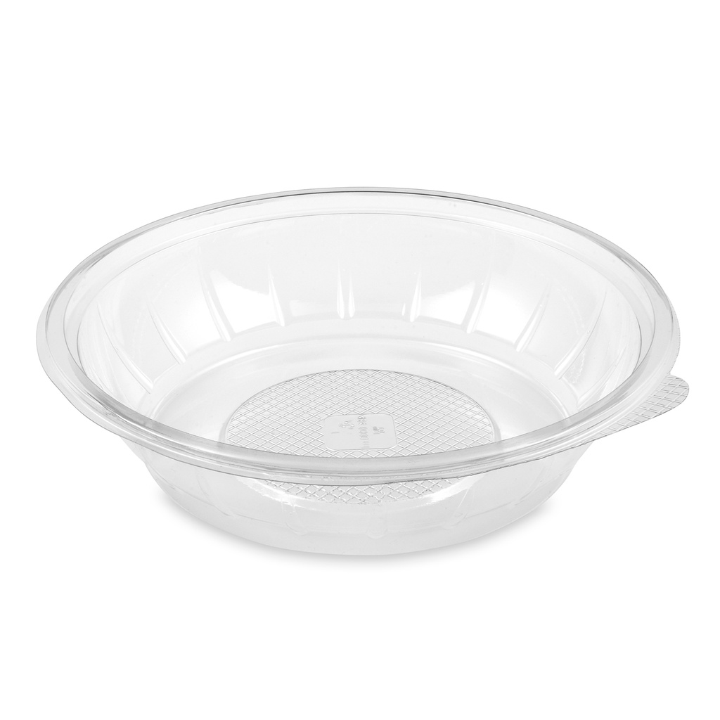 Salatschale (rPET) klar Ø230mm 1000ml [50 Stück] 