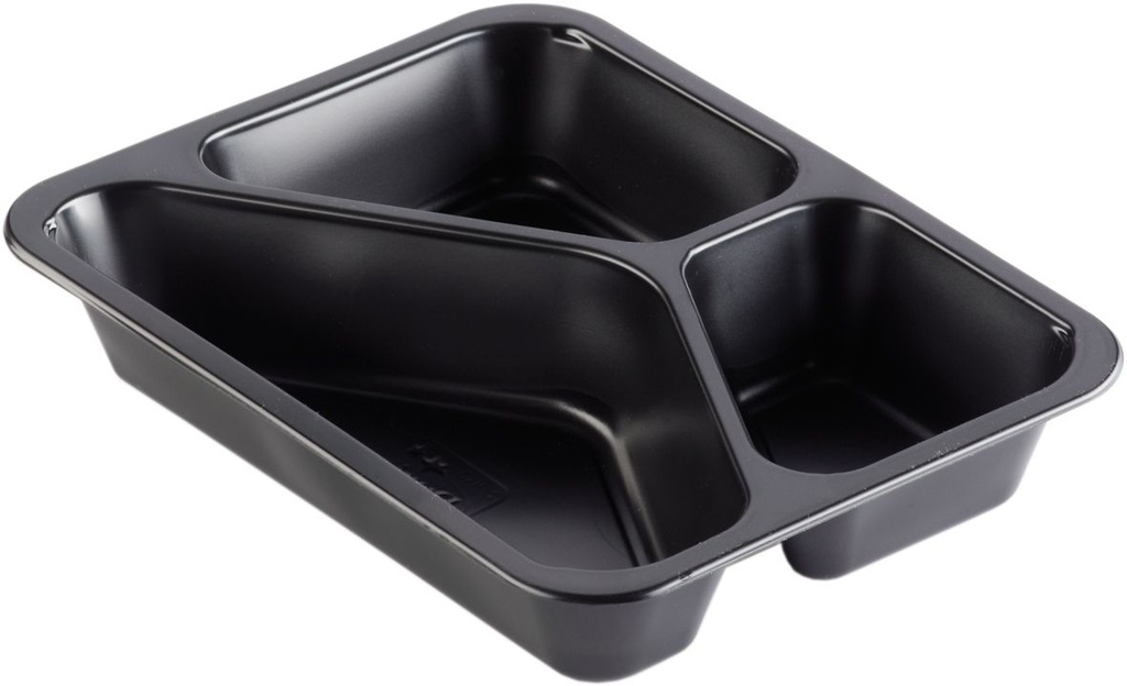 Duni Siegelschale 3 geteilt 23x18x4cm [216 Stück/Karton]
