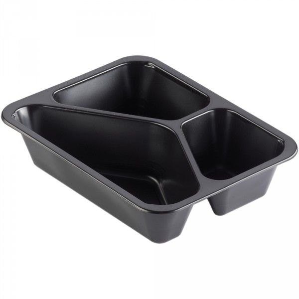 Duni Siegelschale 3 geteilt 23x18x5cm [216 Stück/Karton]