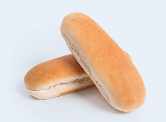 Hot dog Brot 80g [32 Stück/Karton] 