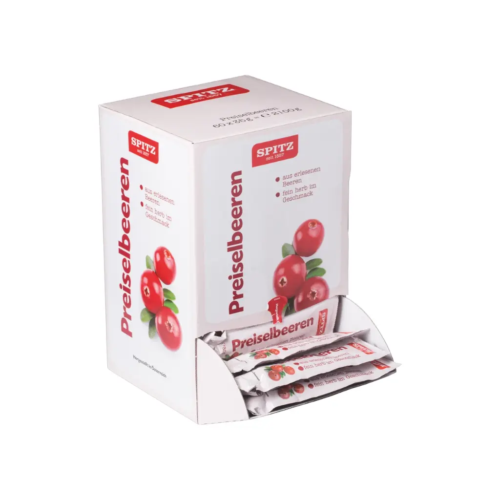 Spitz Preiselbeeren Portionen [60x35g]