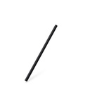 Papiertrinkhalm 15cm schwarz Jumbo Ø8mm [100 Stück]