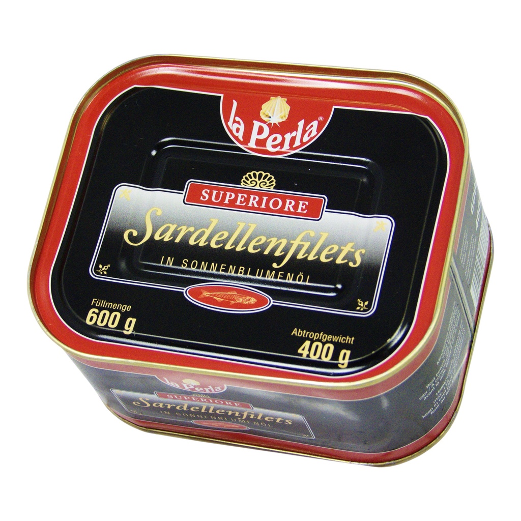 La Perla Sardellen filets [600g/Dose]