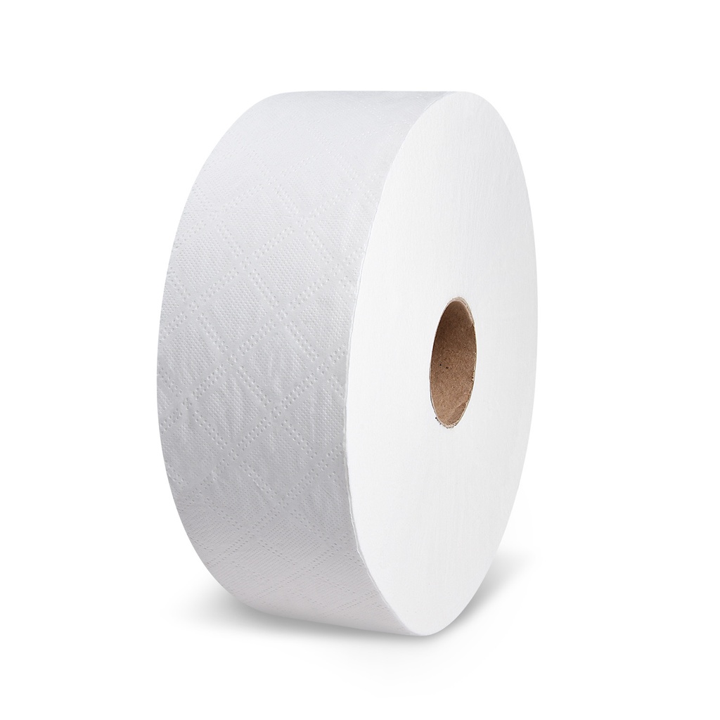 Wc Papier, Toilettenpapier 2-lagig Jumbo Ø18cm [12 Stück]