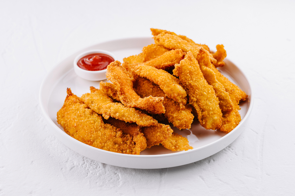 Chicken Frites Streifen aus der Hühnerbrust geschnitten [1,5 Kg/Packung]
