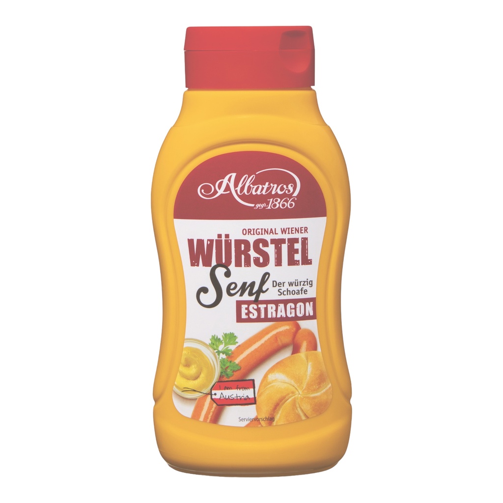 Albatros Würstel Senf [1,3 Kg/Flasche]