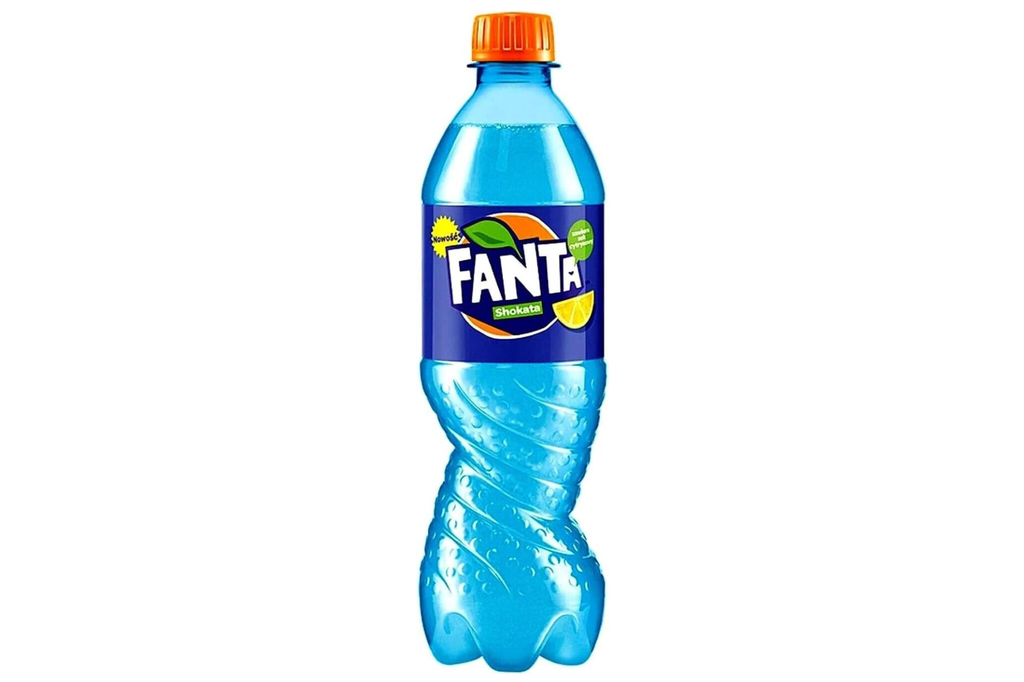 Fanta Shokata Blau 0,50 L Flasche