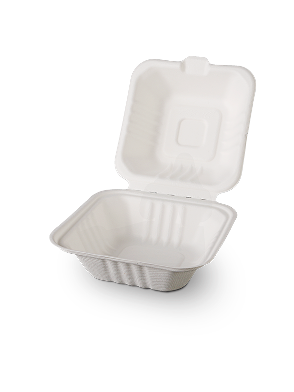 Fiber Hamburgerbox FHB 6 152x153x77 [50 Stück] 