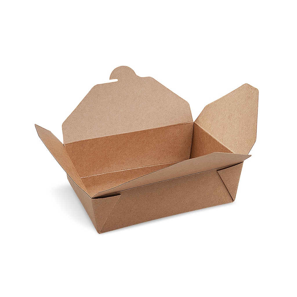 Lunch Box Kraft Papier [50 Stück]