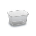 Feinkostbecher, Rechteckbecher klar 108x81mm [100 Stück]