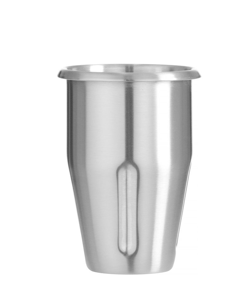 Edelstahlbecher für Milchshake-Mixer - Design by Bronwasser, HENDI, 0,5L, ⌀113x(H)160mm