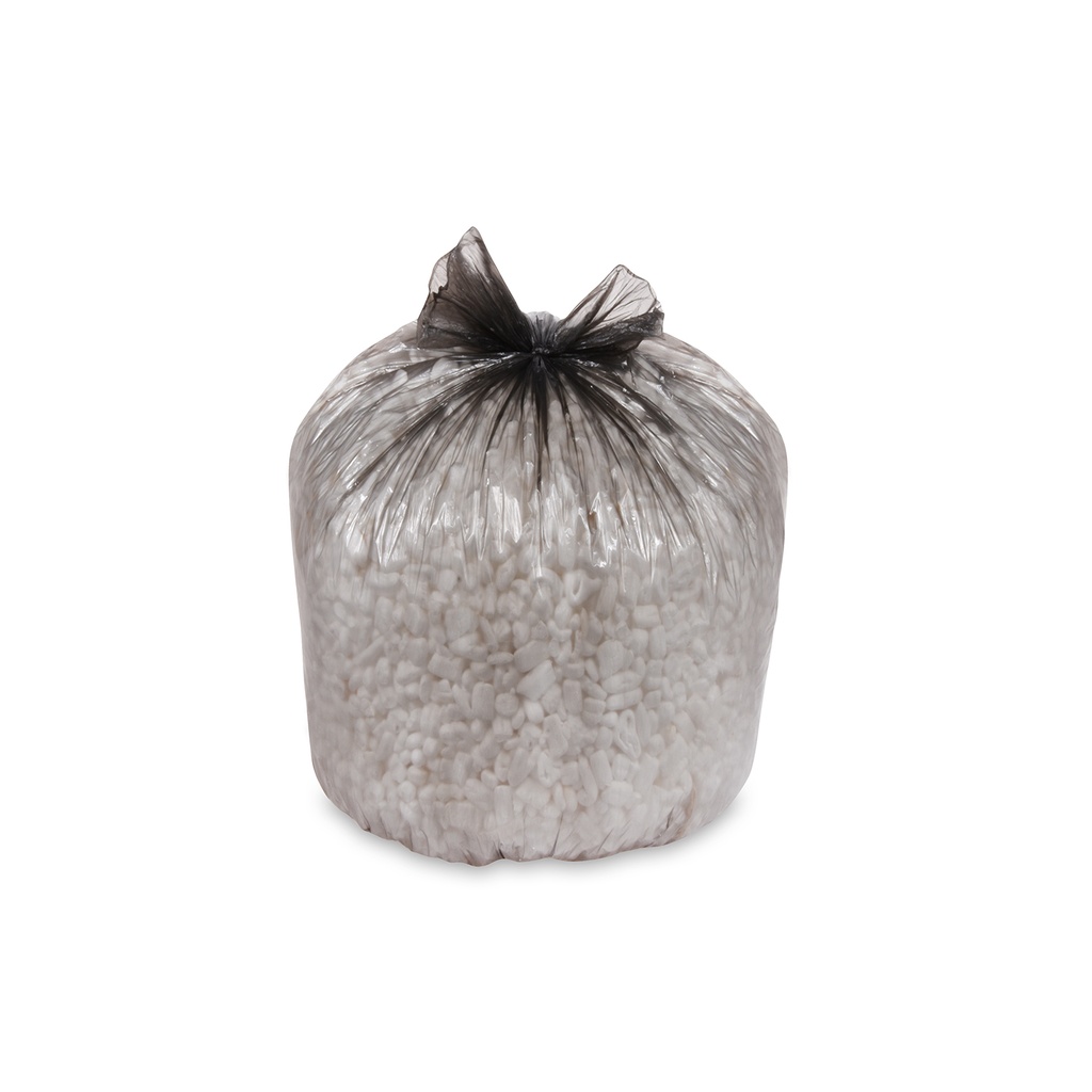 Müllsack (HDPE) schwarz 50x60 cm 30L, 1Rolle=50Stk [1 Rolle]