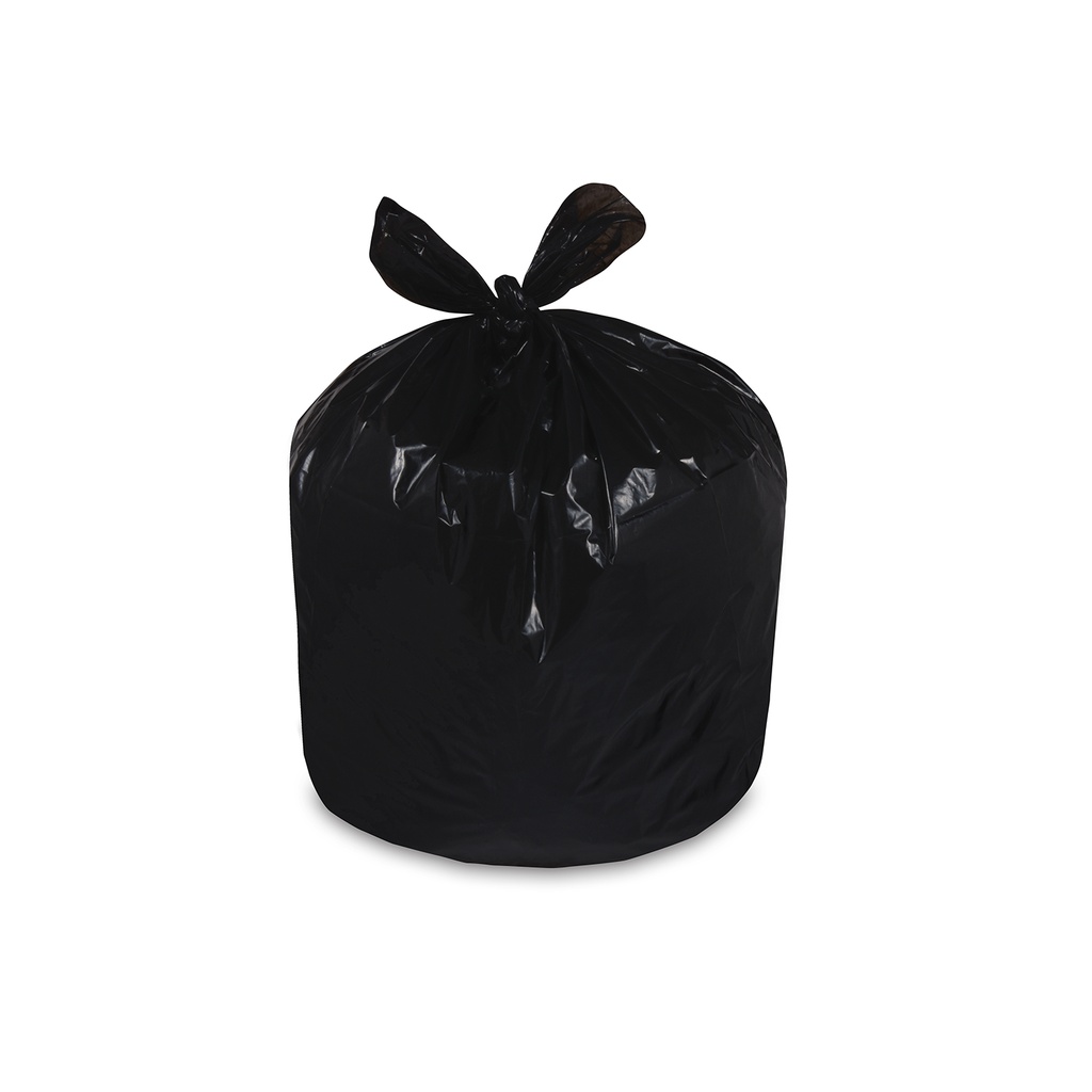 Müllsack (LDPE) extra stark schwarz 50x60cm, 30L, 1Rolle=25 Stück [1 Rolle]