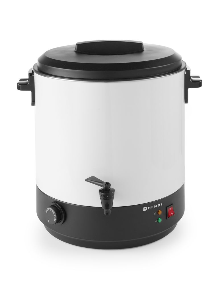 Heißgetränkespender, HENDI, 25L, Weiß, 230V/2500W, 473x448x(H)487mm