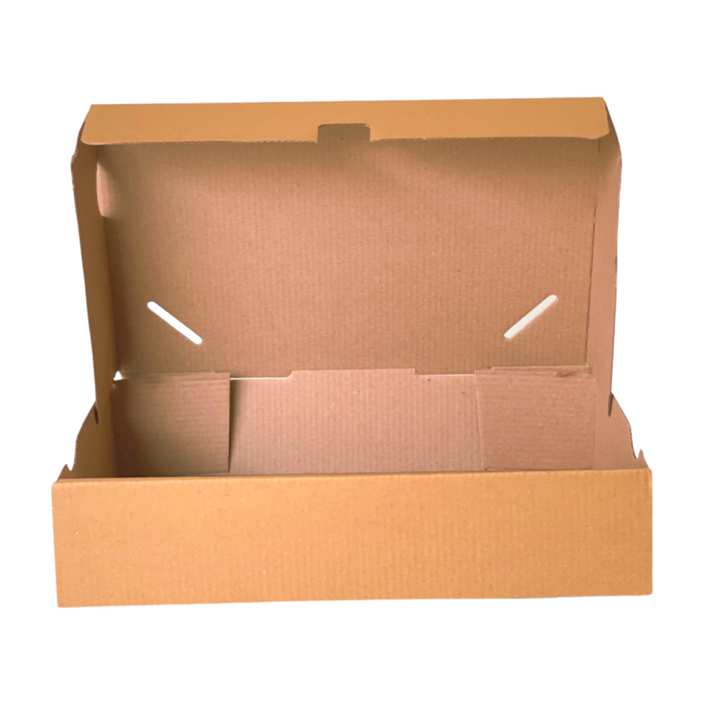 Schnitzelbox, Lunchbox aus Kraftpapier 28x17x6cm [100 Stück]