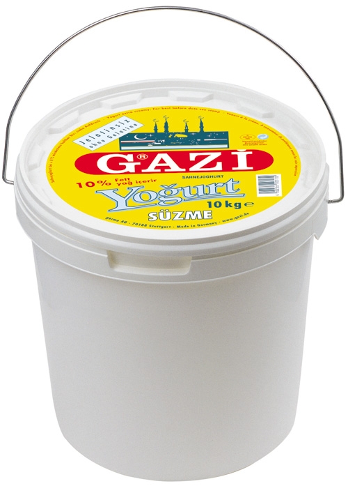 Gazi Sahne Joghurt %10 [10 Kg/Kübel]