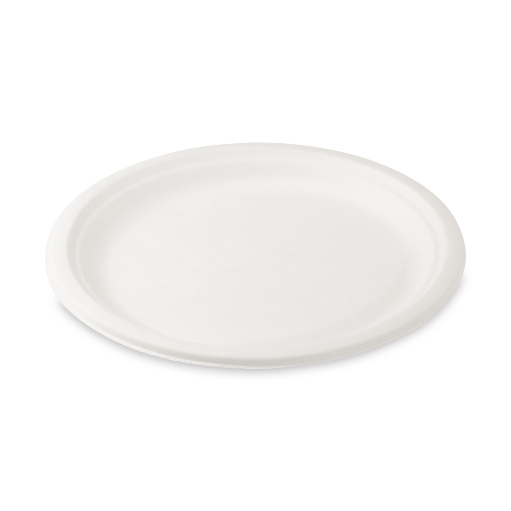 Teller Zuckerrohr Bagasse BIO [50 Stück]