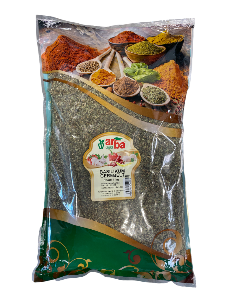 Arba Basilikum Gerebelt [1 kg/Pack]