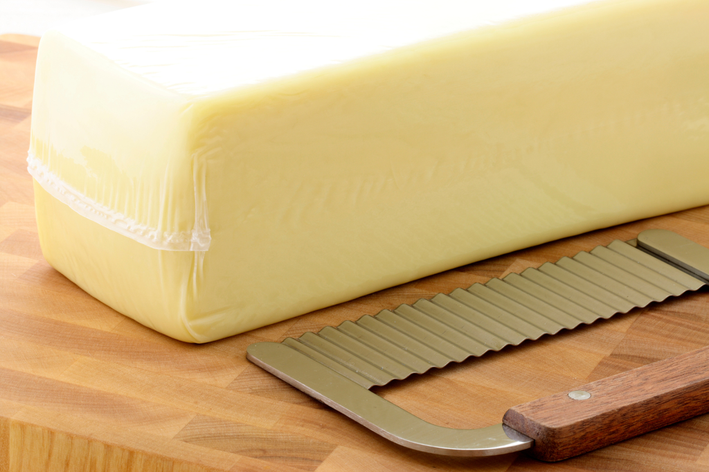 Milcobel Pizzakäse Mozzarella block 45% fett [ca. 10kg]