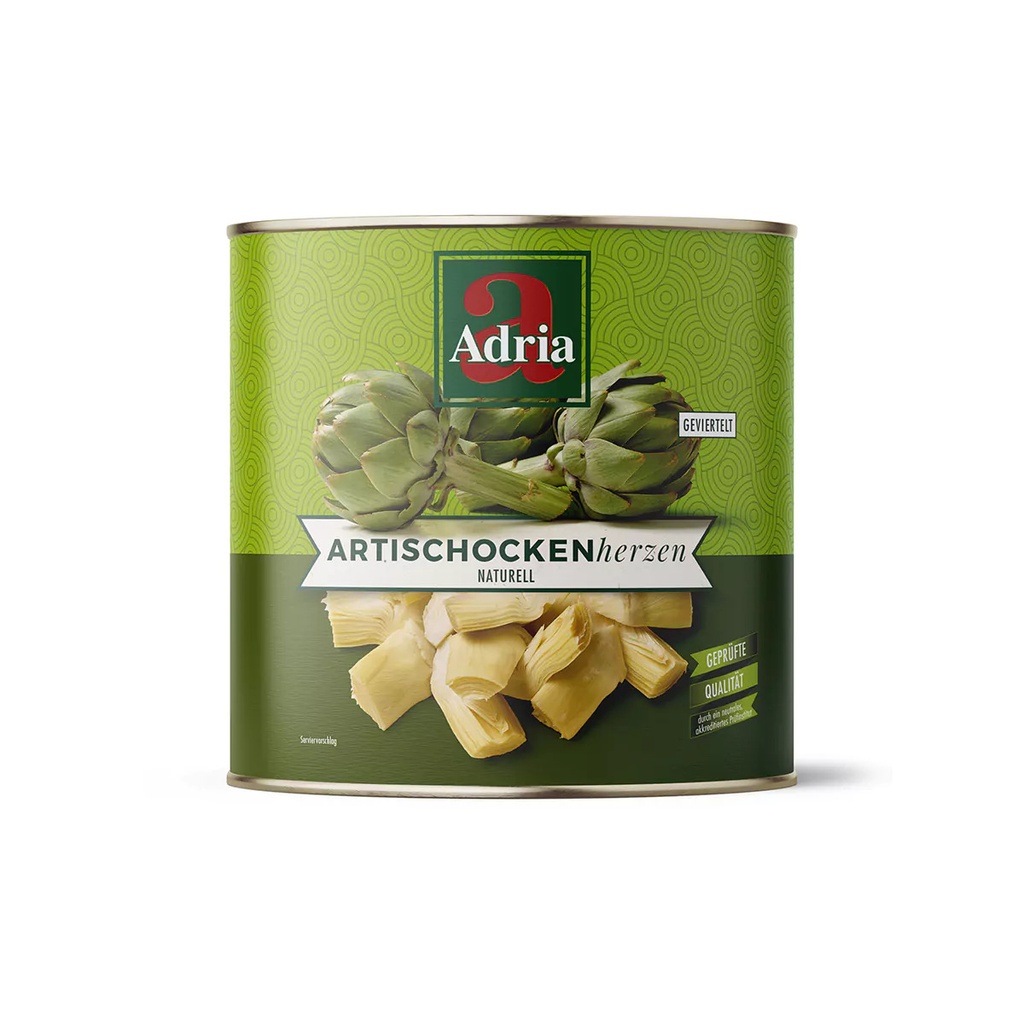 Adria Artischockenherzen geviertelt [2650ml/Dose]