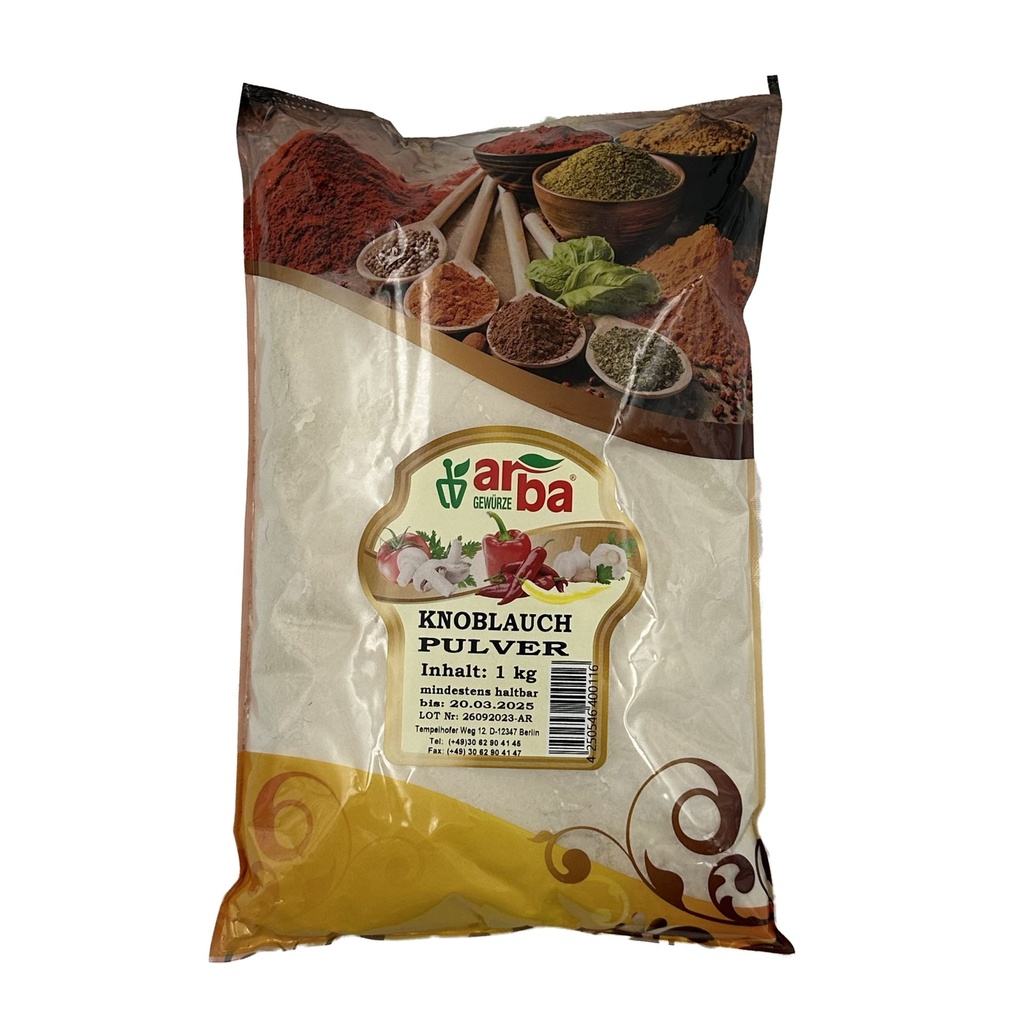 Arba Knoblauch Pulver [1 kg/Pack]