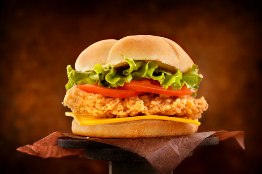 [TK-089] Salomon Crunchy Chik'n Burger 90gr [1,5 Kg/Packung]