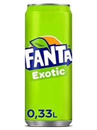 [G-045] Fanta Exotic 0,33 L Dose * mit Pfand [24 Stück]