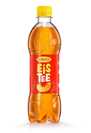 [G-084] Rauch Eistee Pfirsich 0,50 L Flasche [12 Stück]