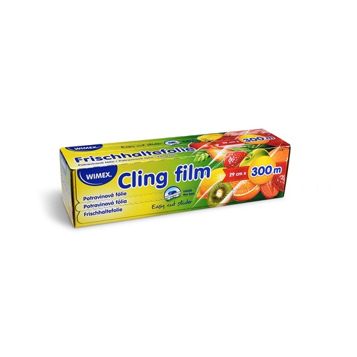 Frischhaltefolie PVC 29cmx300m easy cut [1 Stück]