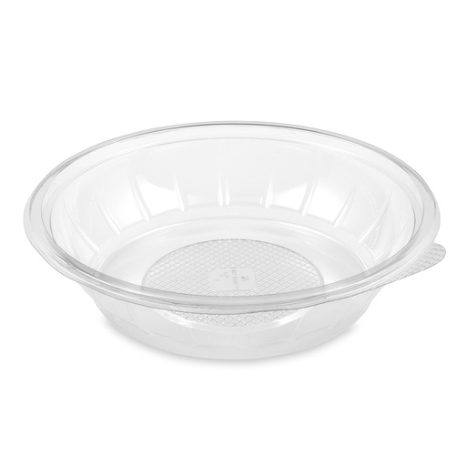 [V-292] Salatschale (rPET) klar Ø230mm 1000ml [50 Stück] 