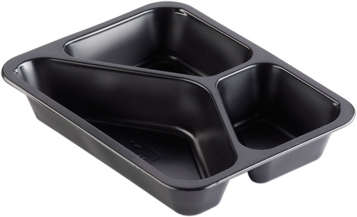 Duni Siegelschale 3 geteilt 23x18x4cm [216 Stück/Karton]