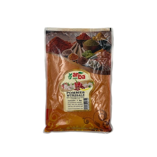 [L-238] Arba Pommes Gewürzsalz [1 Kg/Pack]