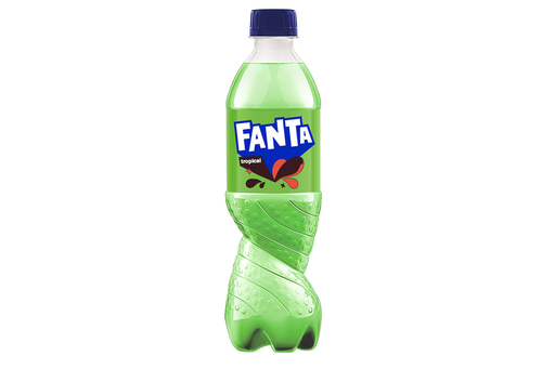 Fanta Tropical green 0,50 L Flasche [24 Stück]
