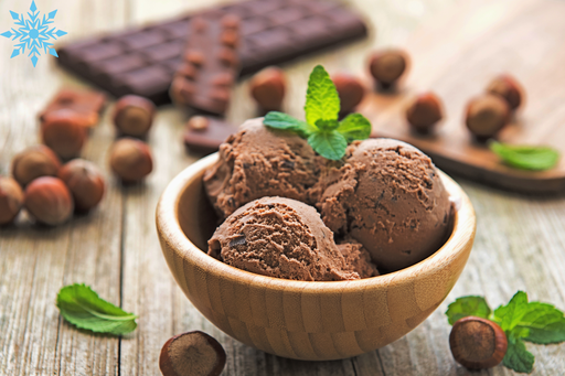 Schokolade Eis tiefgekühlt [5 Liter]