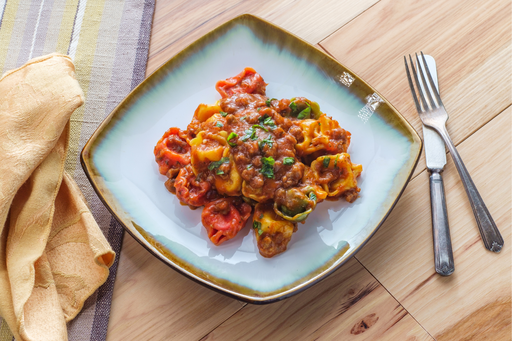 [TF-123] Tortelloni Tricolore Fleisch [4 kg/Karton]