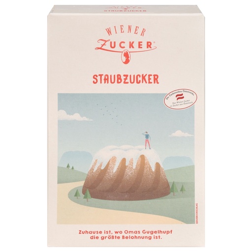 [L-290] Wiener Staubzucker [500g/Packung]